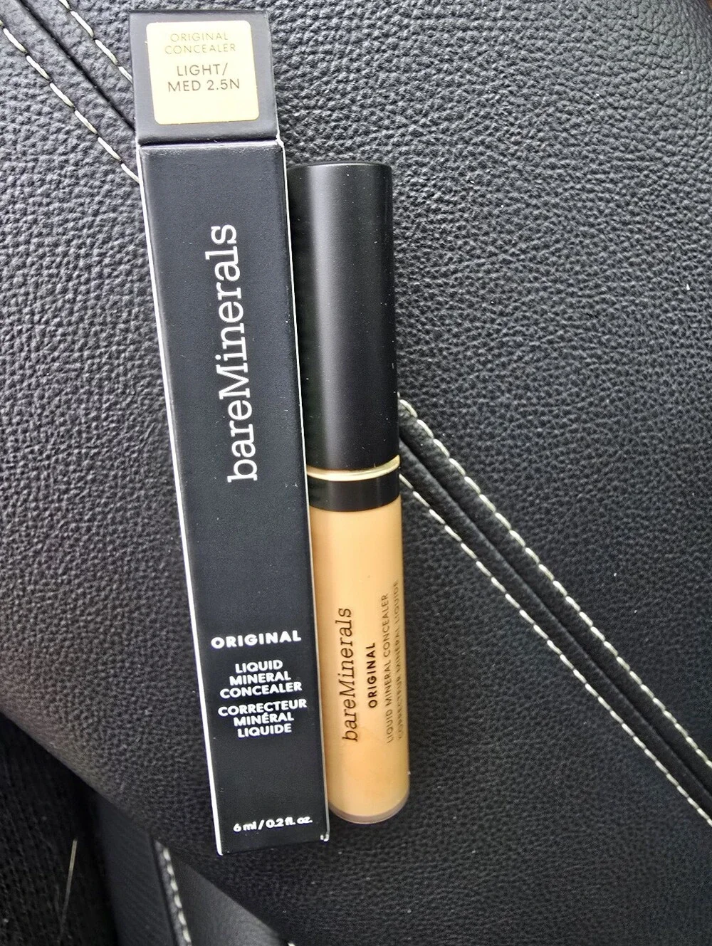 NEW Full Size bareMinerals Liquid Mineral Concealer — Light/Med 2.5N